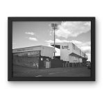 The Jim McLean Fair Play Stand, Tannadice Park. Dundee United F.C. Archival Giclée print with a pearl finish, unframed.