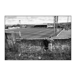 Albion Rovers 1-1 Arbroath, Cliftonhill Stadium. 25.04.15. Archival Giclée print with a pearl finish, unframed.
