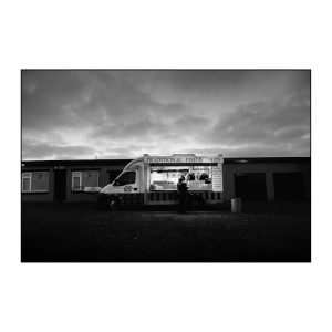Berwick Rangers 2-0 Albion Rovers. Shielfield Park. Archival Giclée print with a pearl finish, unframed.