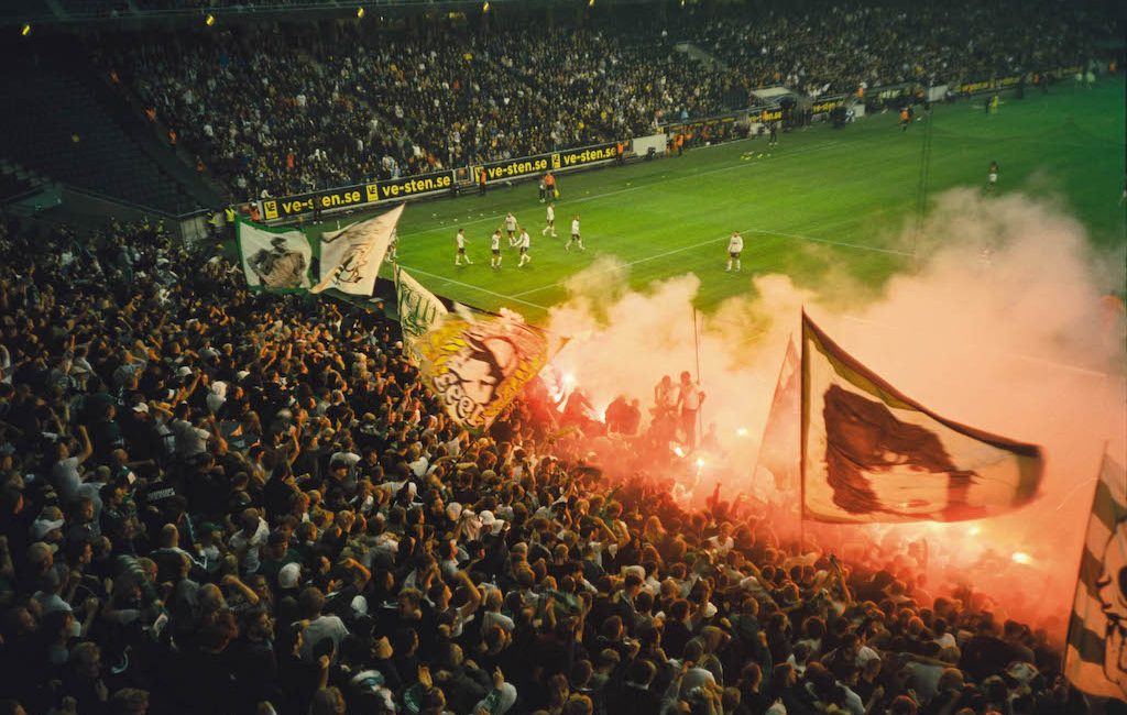 Hammarby football fan culture. By Arvid Gustavsson