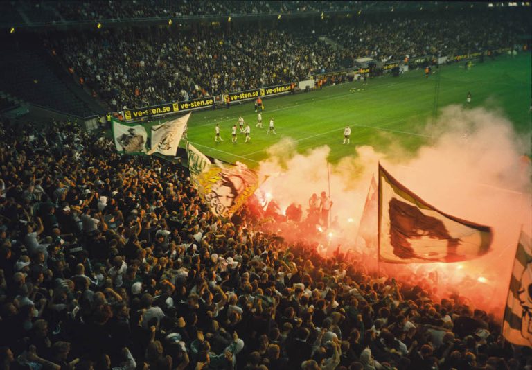 Hammarby football fan culture. By Arvid Gustavsson