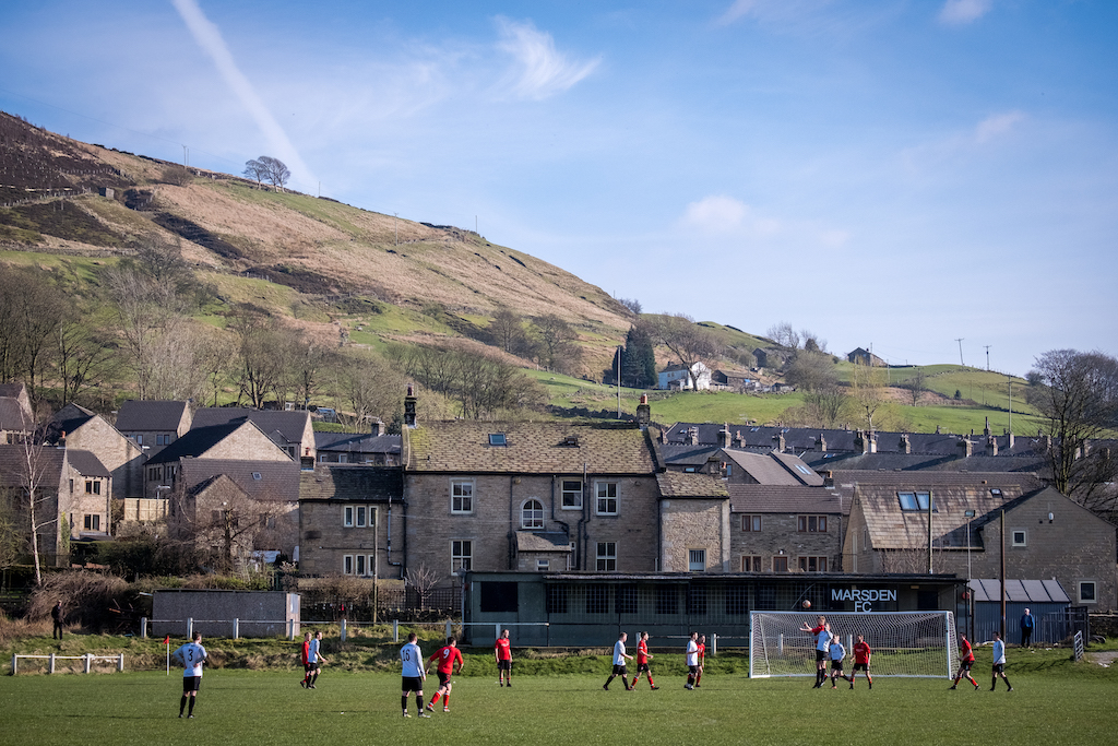 Football ground: Marsden - Mike Bayly