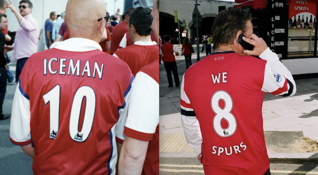 Arsenal football fans project by Chris Read