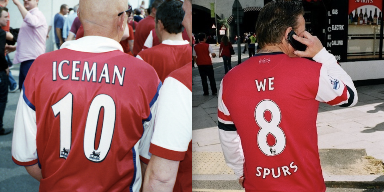 Arsenal football fans project by Chris Read