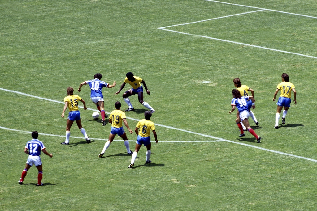 France - Brazil (1-1, 4-3 on tab), 1986, Jalisco Stadium, Guadalajara