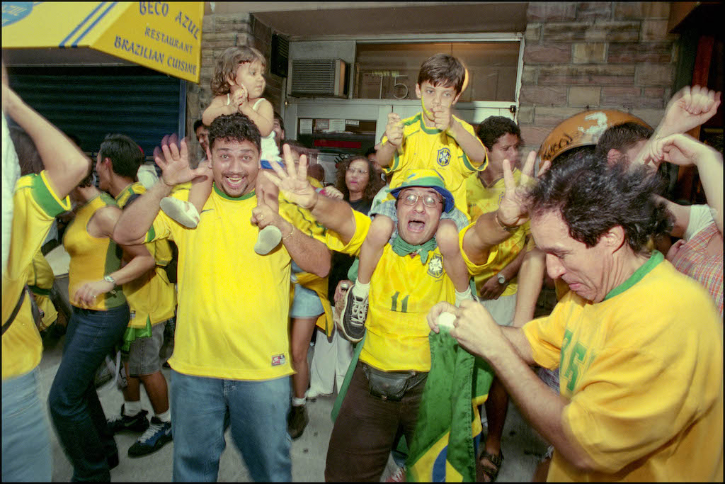 Brazil football fans World Cup