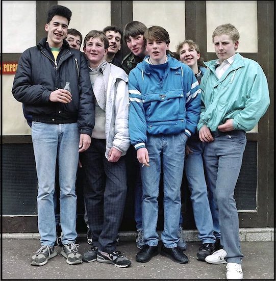 Liverpool, Everton, Mersyside. 1980s. Rob Bremner