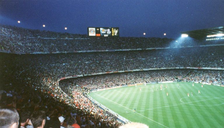 Champions League Final. Manchester United 2-1 Bayern Munich. Camp Nou, Barcelona. 26 May 1999.