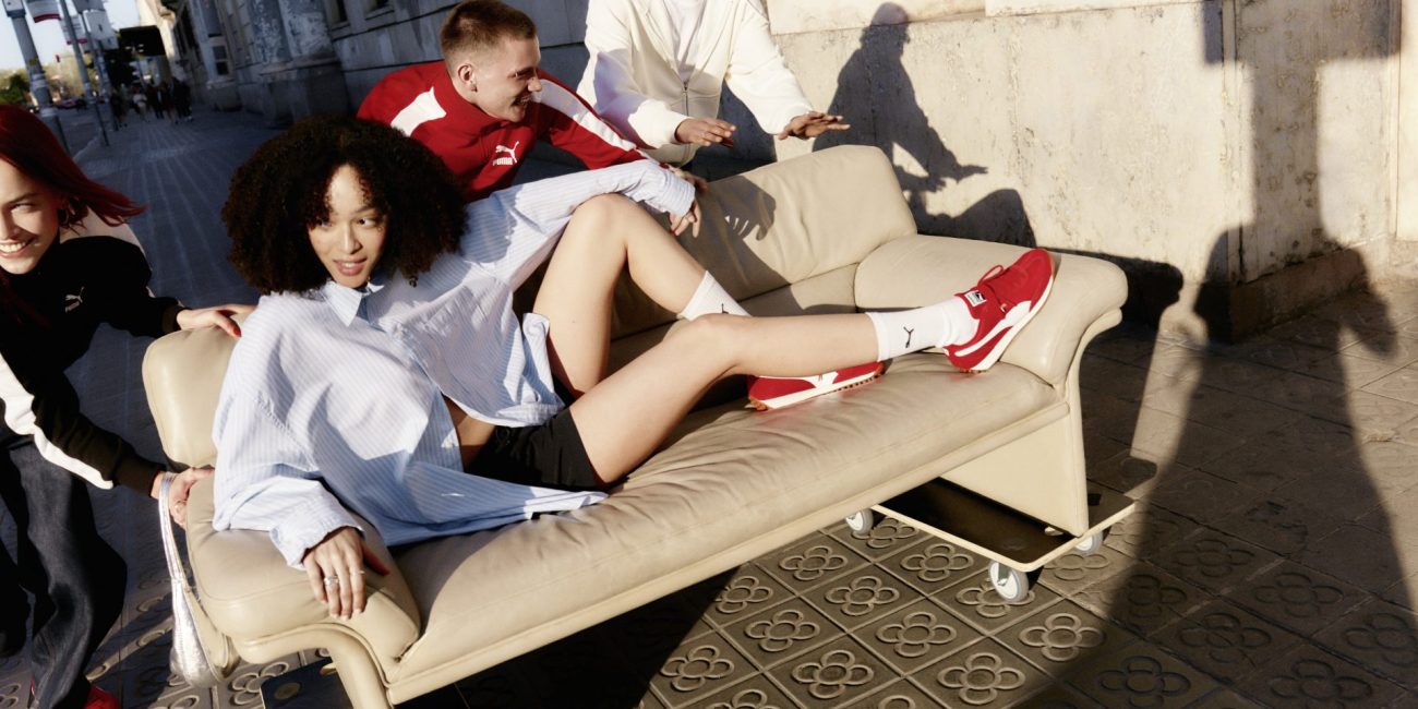 PUMA Easy Rider Vintage Red