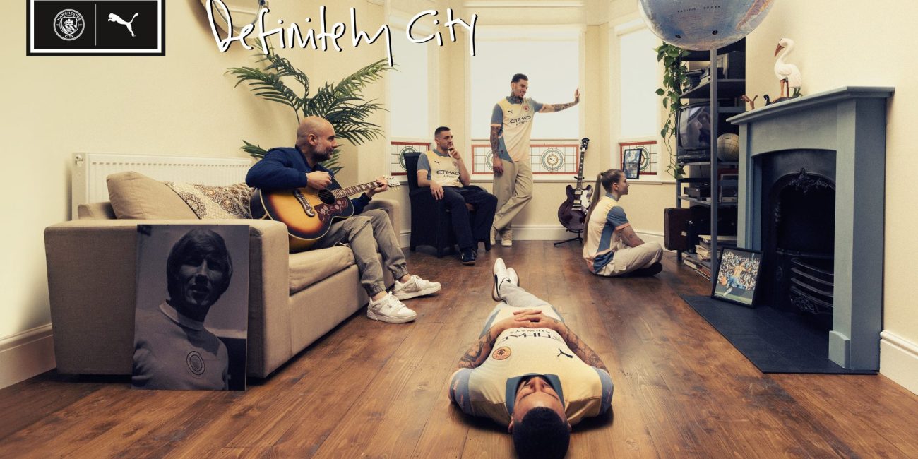 Manchester City & PUMA Unveils Definitely City Kit Co-Designed by Noel Gallagher