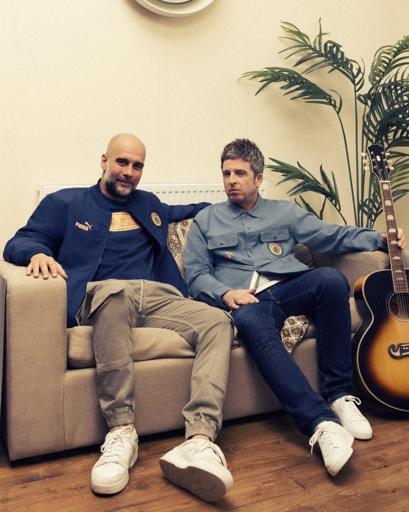 Manchester City & PUMA Unveils Definitely City Kit Co-Designed by Noel Gallagher