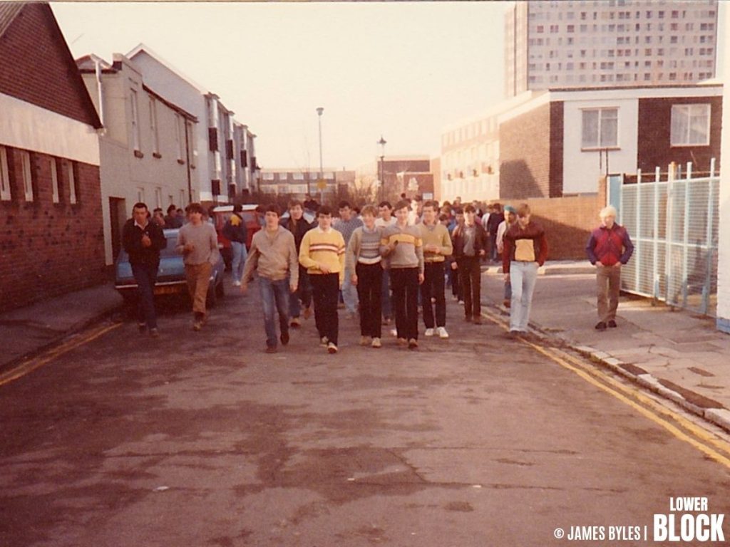 Pompey Casuals 1980s, Portsmouth FC Football Fans. Submitted © James Byles