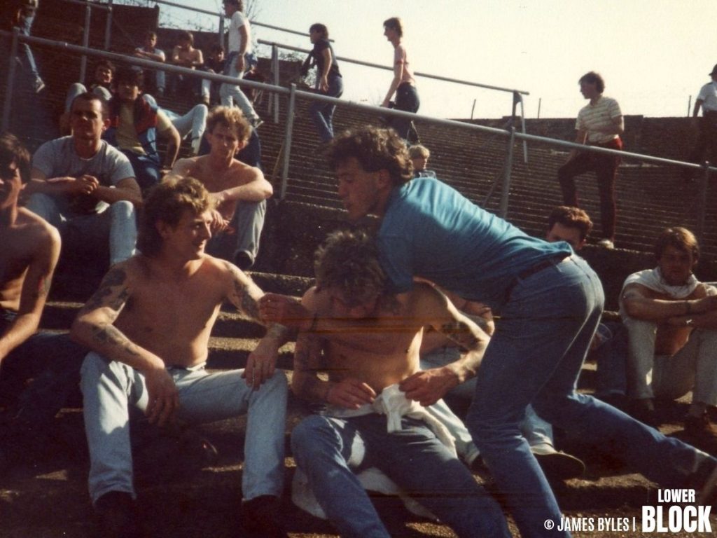 Pompey Casuals 1980s, Portsmouth FC Football Fans. Submitted © James Byles