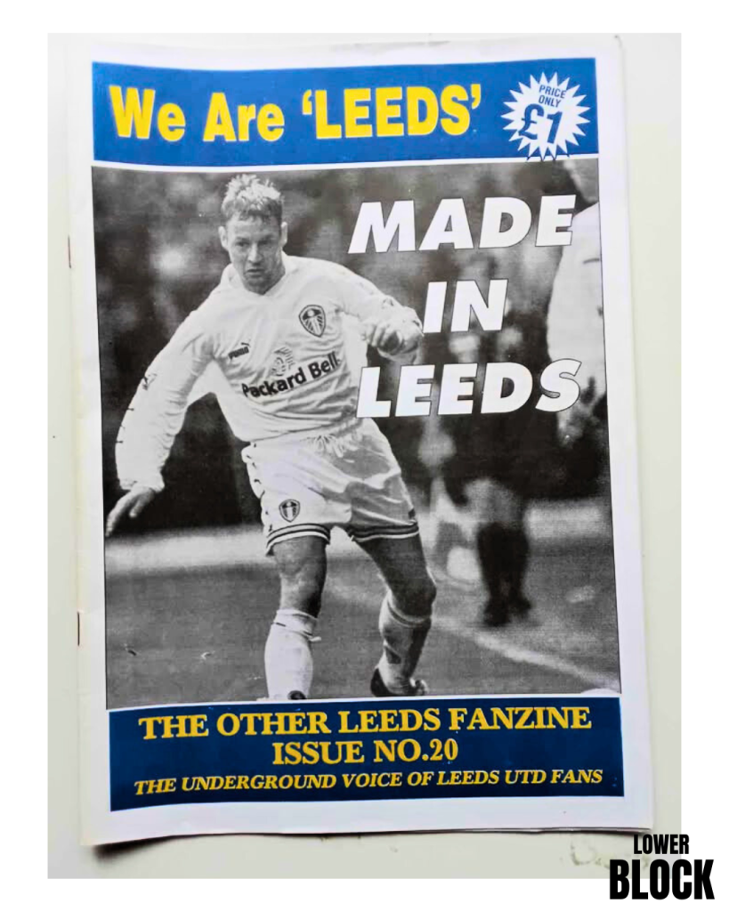 We Are LEEDS fanzine cover 1990s Charley Megginson