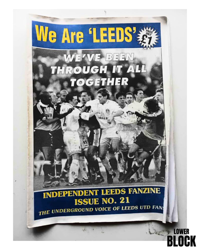 We Are LEEDS fanzine cover 1990s Charley Megginson