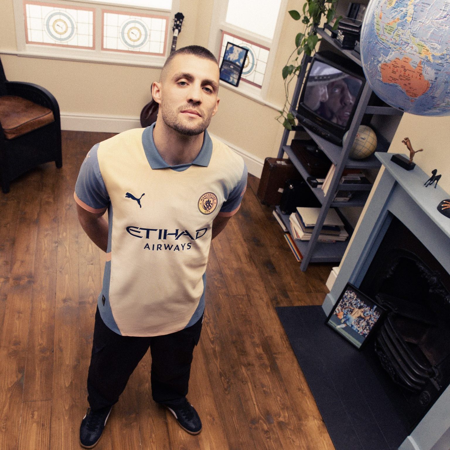 Manchester City & PUMA Unveils Definitely City Kit Co-Designed by Noel Gallagher