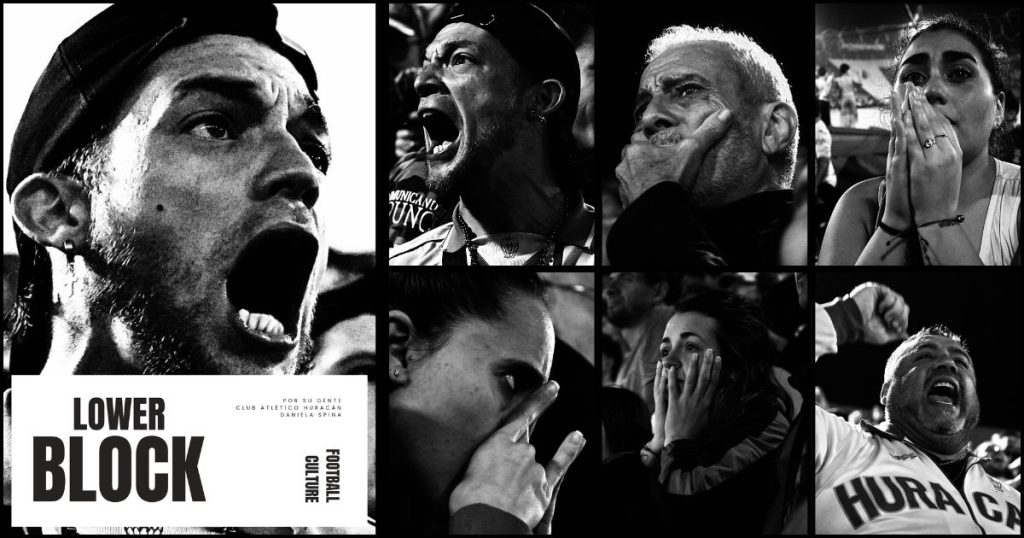 Club Atlético Huracán football by portraits Daniela Spina