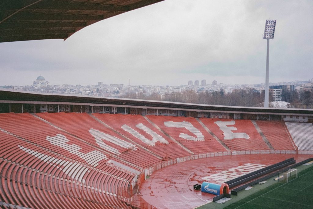 Red Star Belgrade, Rajko Mitic Stadium on film