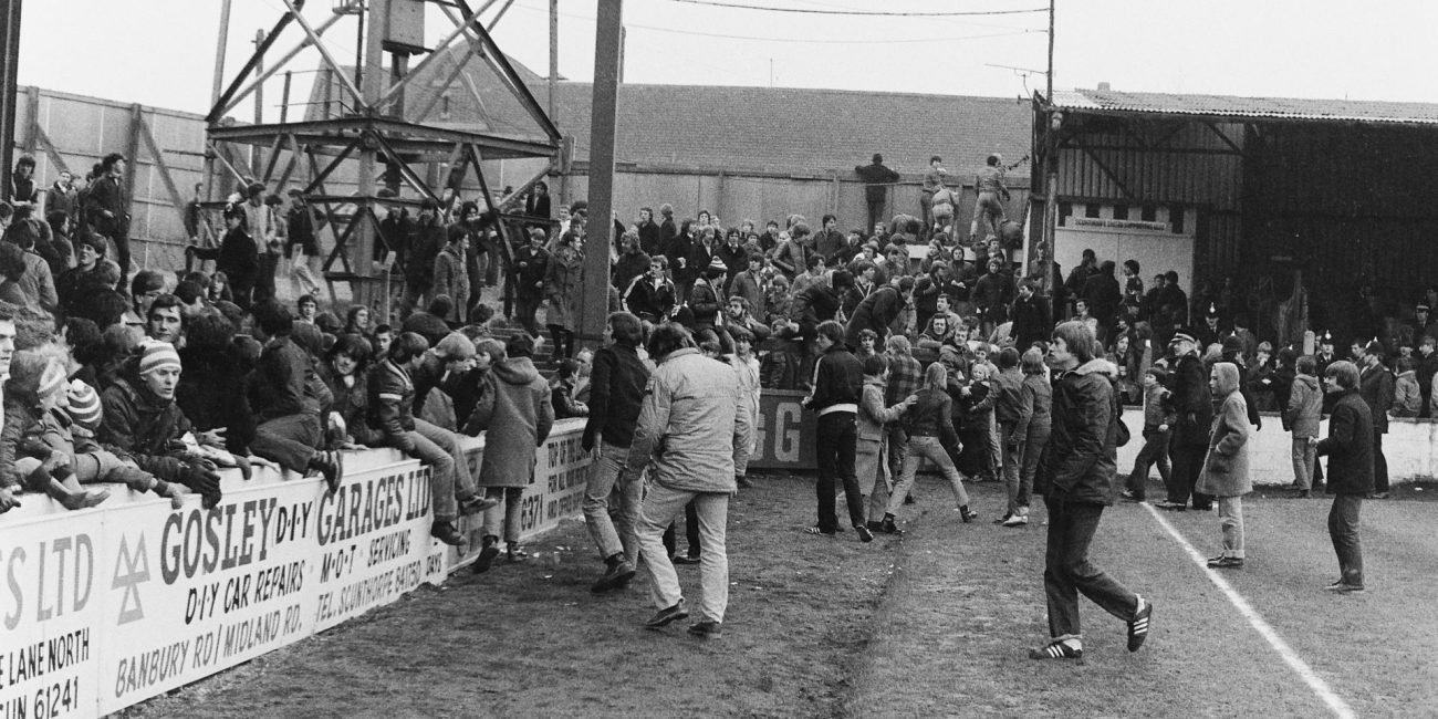 Scunthorpe United | The Old Showground 1981-82 Nic Salmon | Lower Block