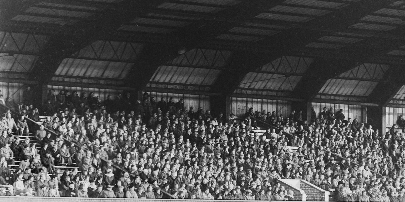 Scunthorpe United | The Old Showground 1981-82 Nic Salmon | Lower Block