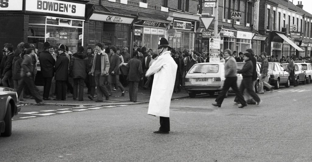 Manchester City, Manchester United, Manchester Derby, Manchester Police, Maine Road 1981