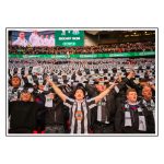 Toon Army 2025 | Orlando Gili. Newcastle United fans Wembley Carabao Cup final versus Liverpool