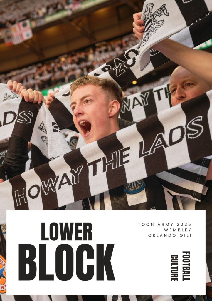 Toon Army 2025 | Orlando Gili. Newcastle United fans Wembley Carabao Cup final versus Liverpool