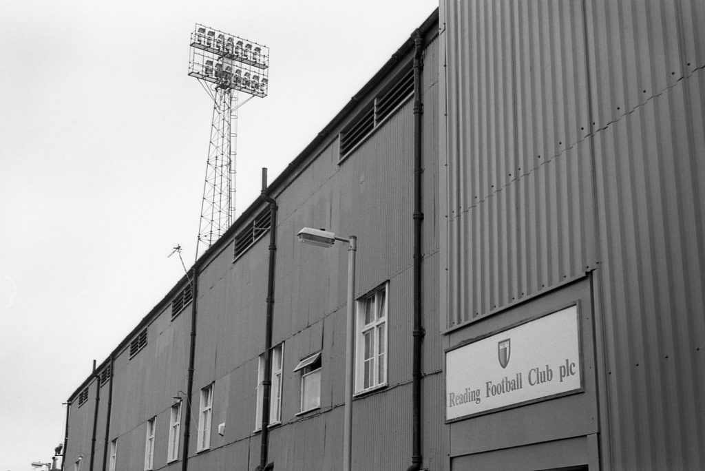Elm Park, Reading versus Watford. Tony Davis