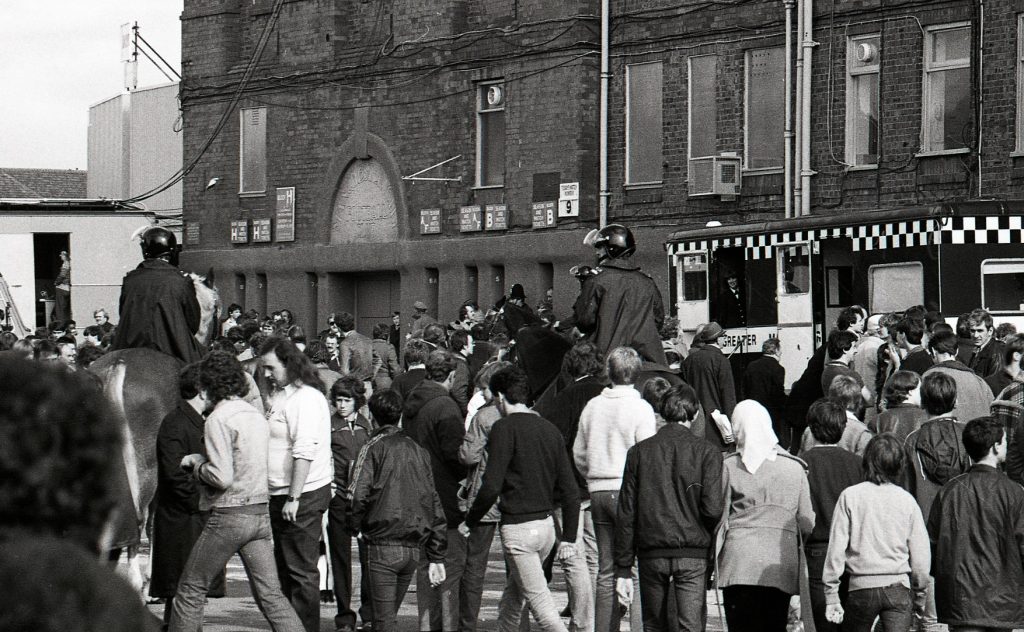 Manchester City, Manchester United, Manchester Derby, Manchester Police, Maine Road 1981