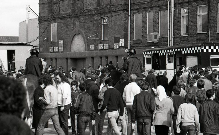 Manchester City, Manchester United, Manchester Derby, Manchester Police, Maine Road 1981
