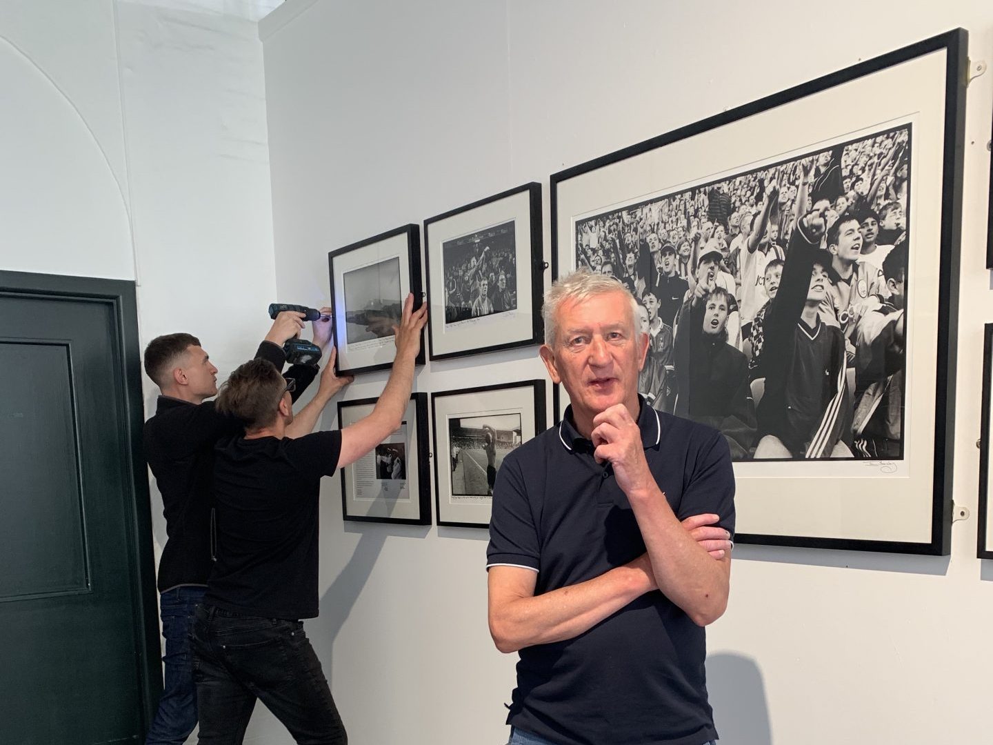 Photographs of Bradford City Football Club by Ian Beesley go on show at Salts Mill.