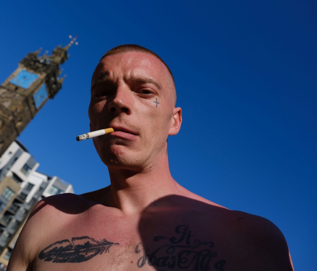 Celtic title party, Glasgow, 2024-25. © Simon Murphy