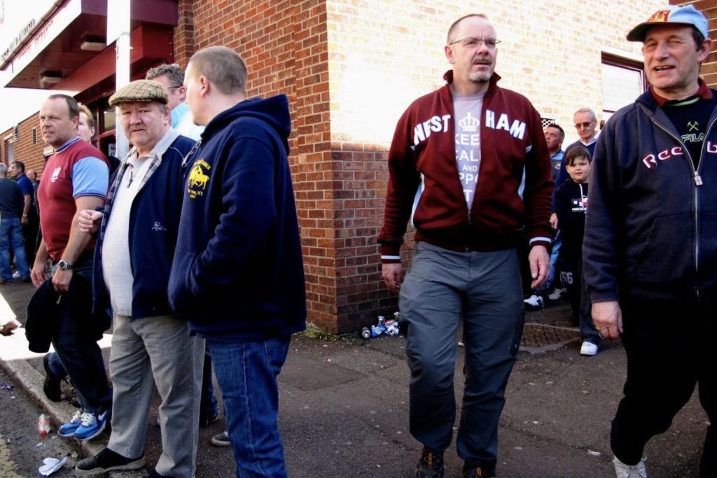 West Ham United, the end of the Boleyn Ground. © Alastair Mckay