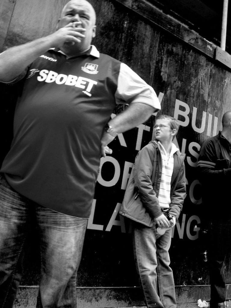 West Ham United, the end of the Boleyn Ground. © Alastair Mckay