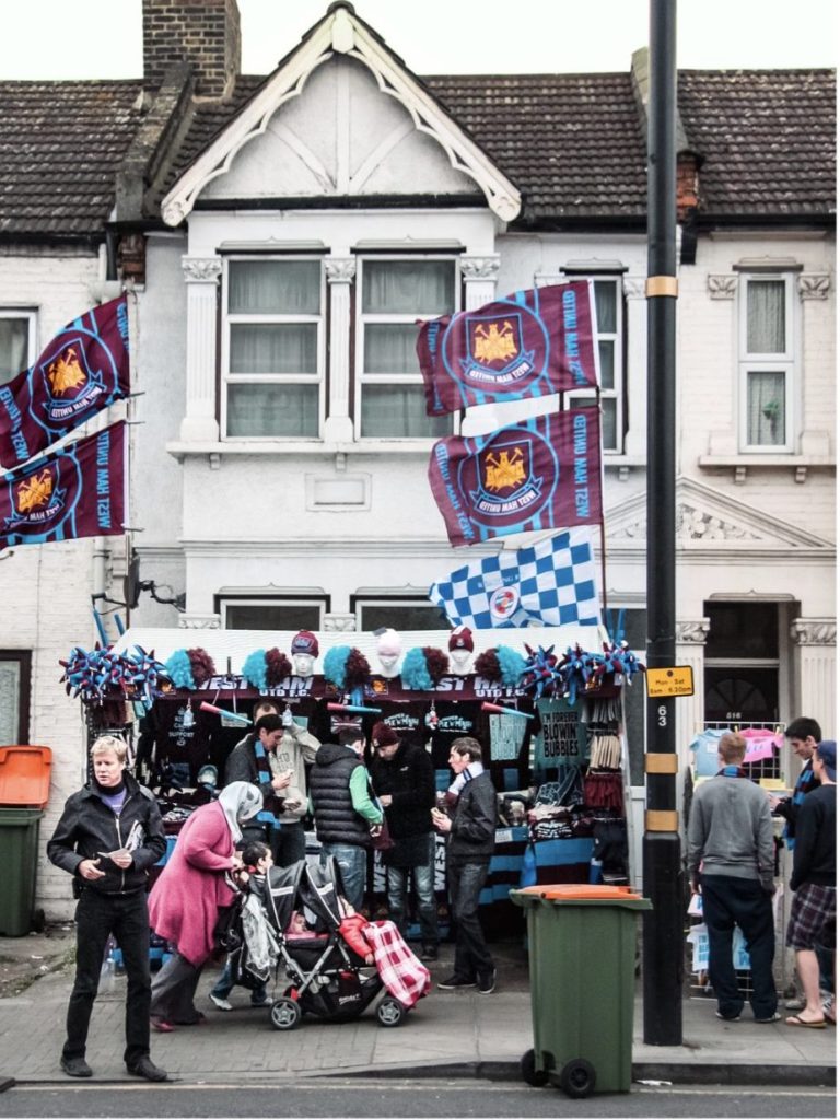 West Ham United, the end of the Boleyn Ground. © Alastair Mckay