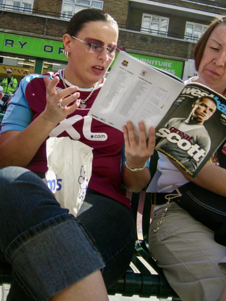 West Ham United, the end of the Boleyn Ground. © Alastair Mckay
