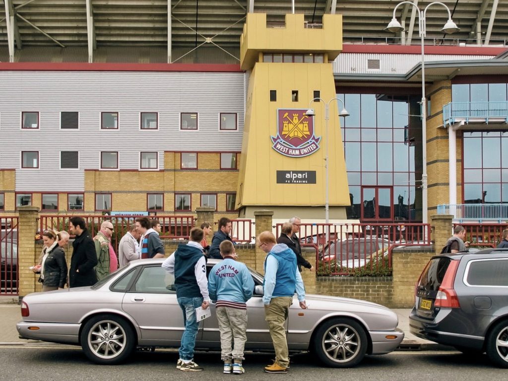 West Ham United, the end of the Boleyn Ground. © Alastair Mckay