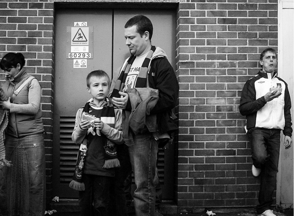 West Ham United, the end of the Boleyn Ground. © Alastair Mckay