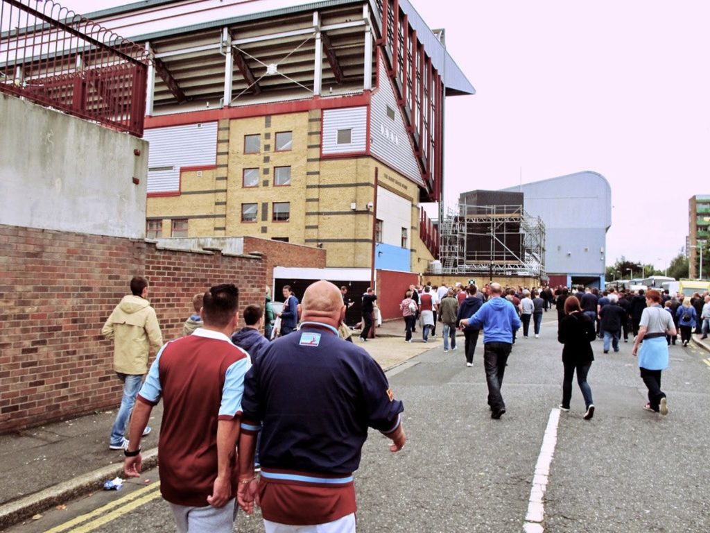 West Ham United, the end of the Boleyn Ground. © Alastair Mckay