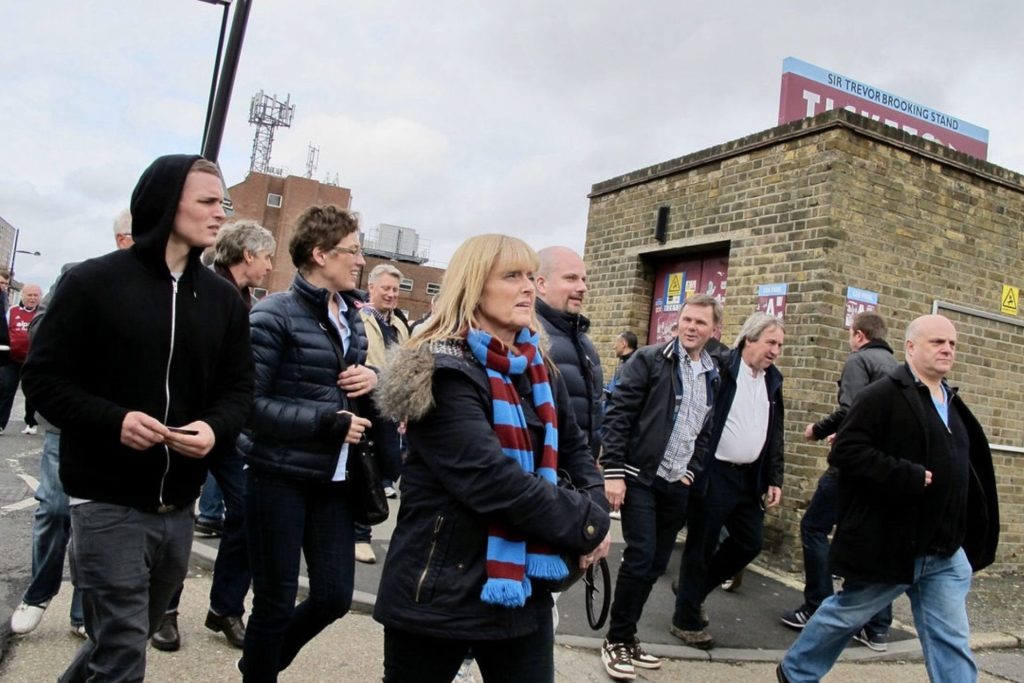 West Ham United, the end of the Boleyn Ground. © Alastair Mckay