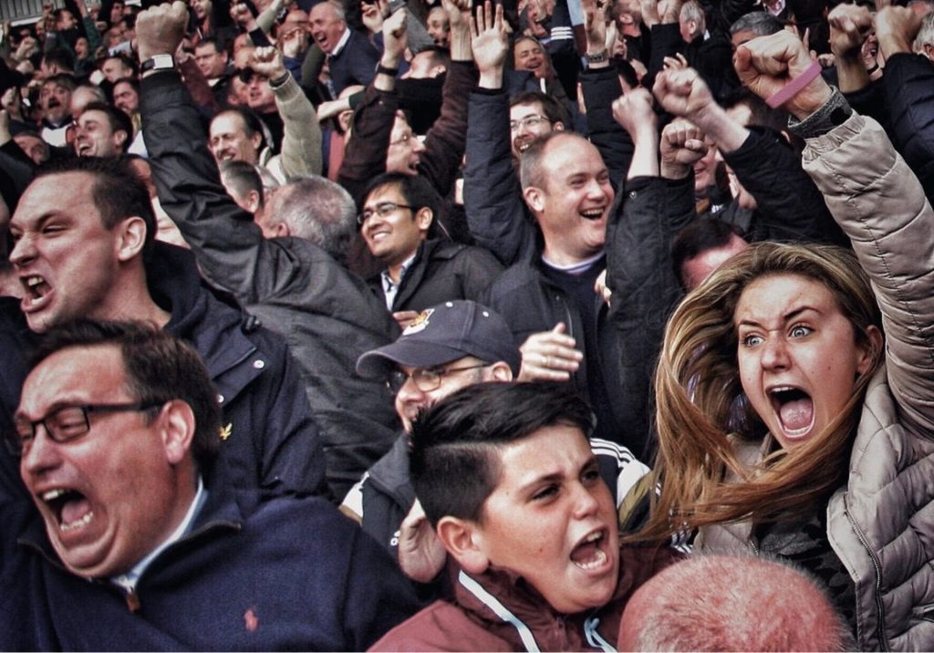 West Ham United, the end of the Boleyn Ground. © Alastair Mckay