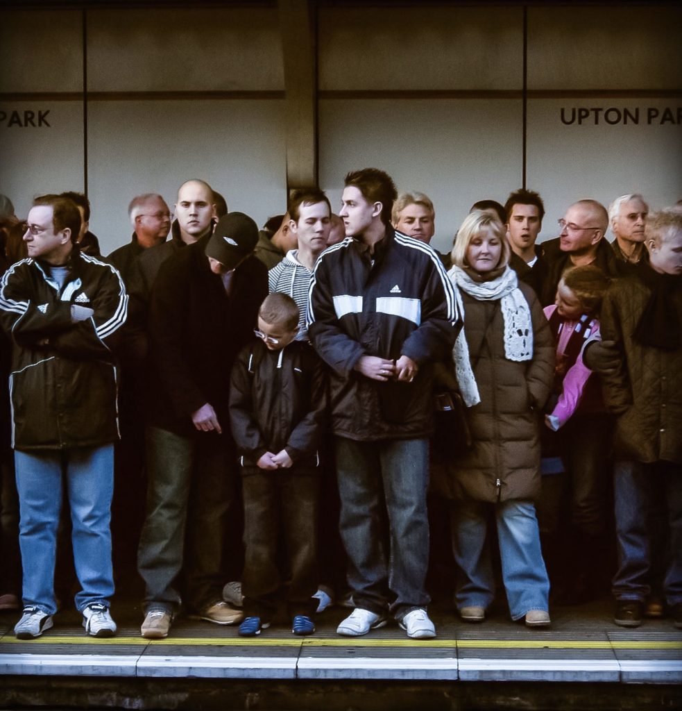 West Ham United, the end of the Boleyn Ground. © Alastair Mckay