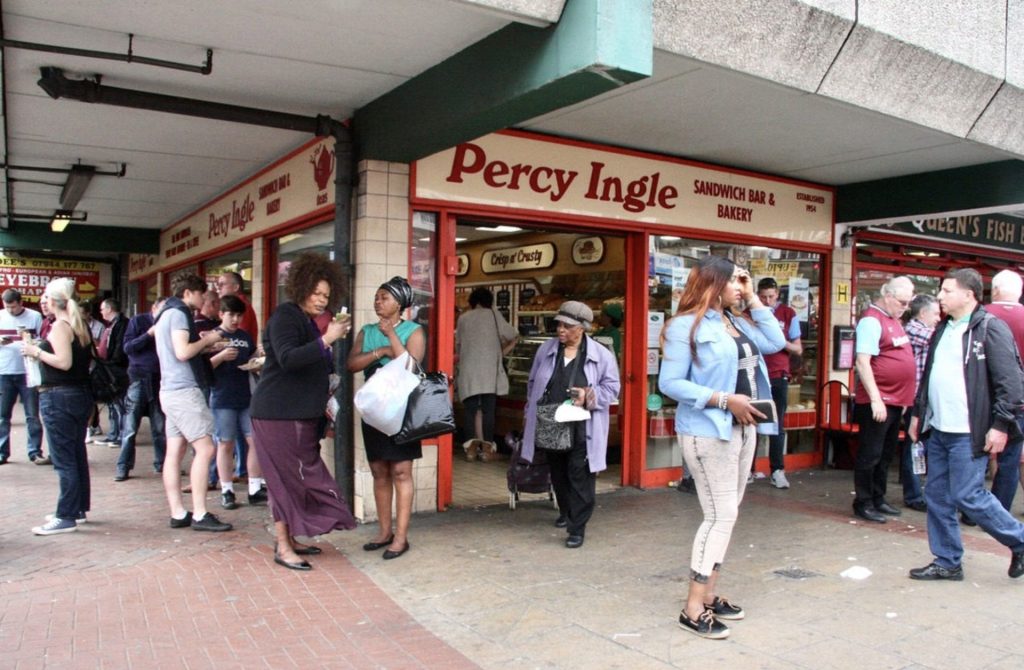 West Ham United, the end of the Boleyn Ground. © Alastair Mckay