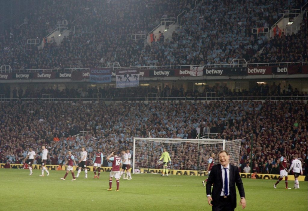 West Ham United, the end of the Boleyn Ground. © Alastair Mckay