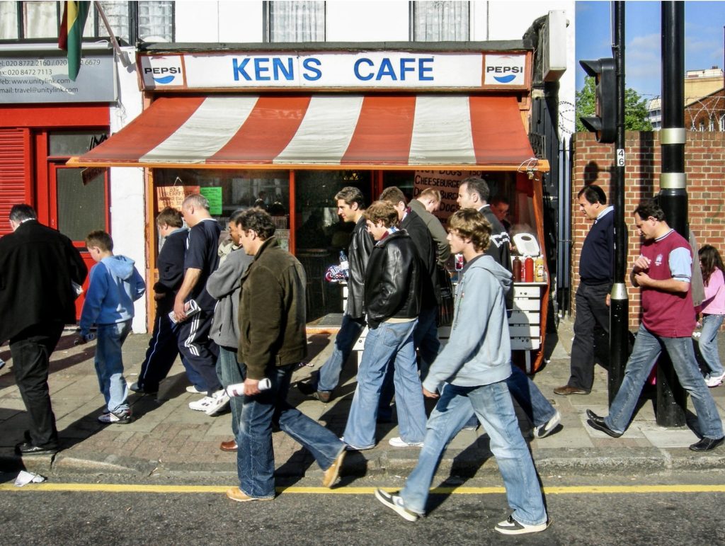 West Ham United, the end of the Boleyn Ground. © Alastair Mckay