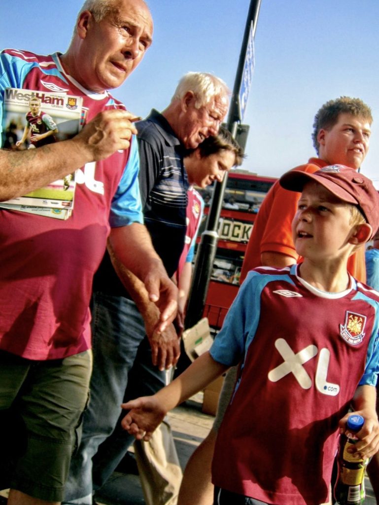 West Ham United, the end of the Boleyn Ground. © Alastair Mckay