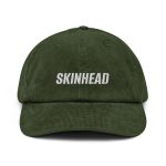 SKINHEAD, corduroy cap. LBFC 21