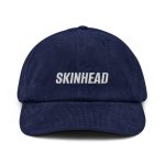 SKINHEAD, corduroy cap. LBFC 21