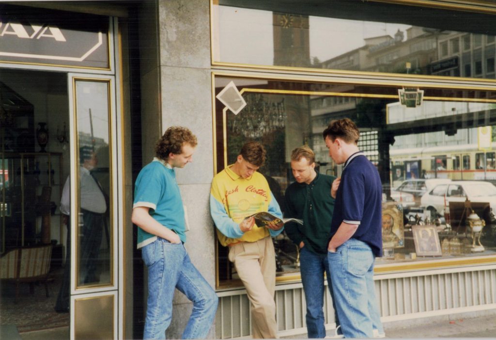 England Euro 88. Robert Davro