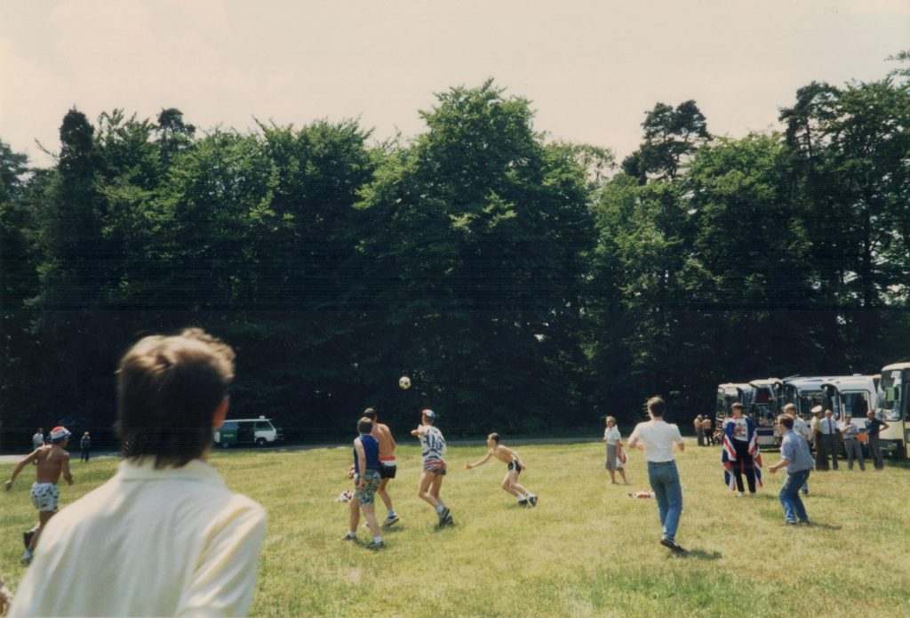 England 1-3 USSR, Waldstadion, Frankfurt. 18 June 1988 © Robert Davro